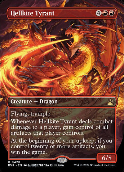 Hellkite Tyrant (RVR) #428 - NM