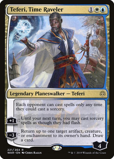 Teferi, Time Raveler (WAR) #221 - NM