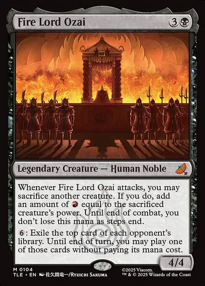 Fire Lord Ozai (TLE) #104 - NM