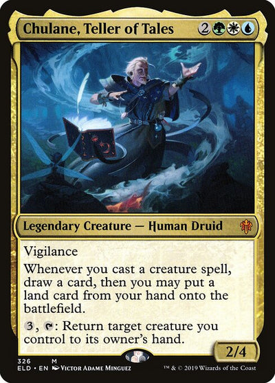 Chulane, Teller of Tales (ELD) #326 - NM Foil