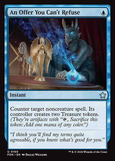 An Offer You Can't Refuse (FDN) #160 - NM Foil