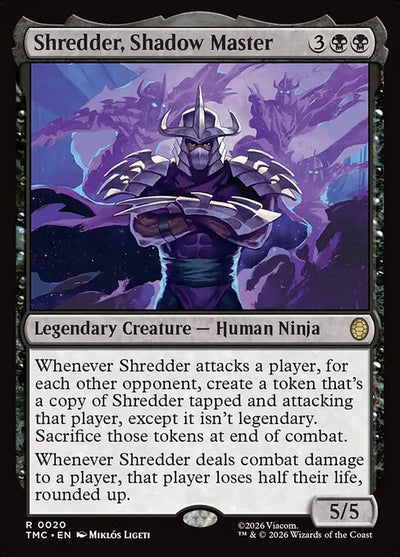 Shredder, Shadow Master (TMC) #20 - NM