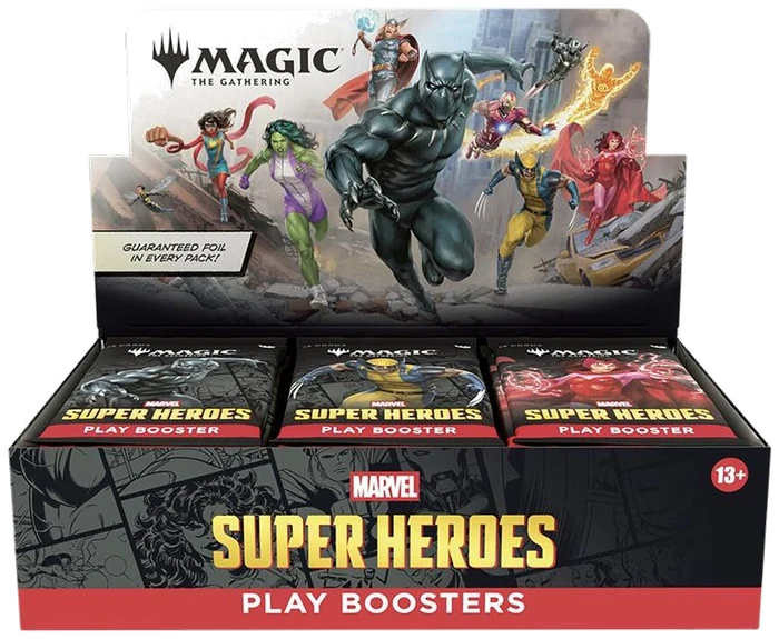 Marvel Super Heroes Play Booster Box