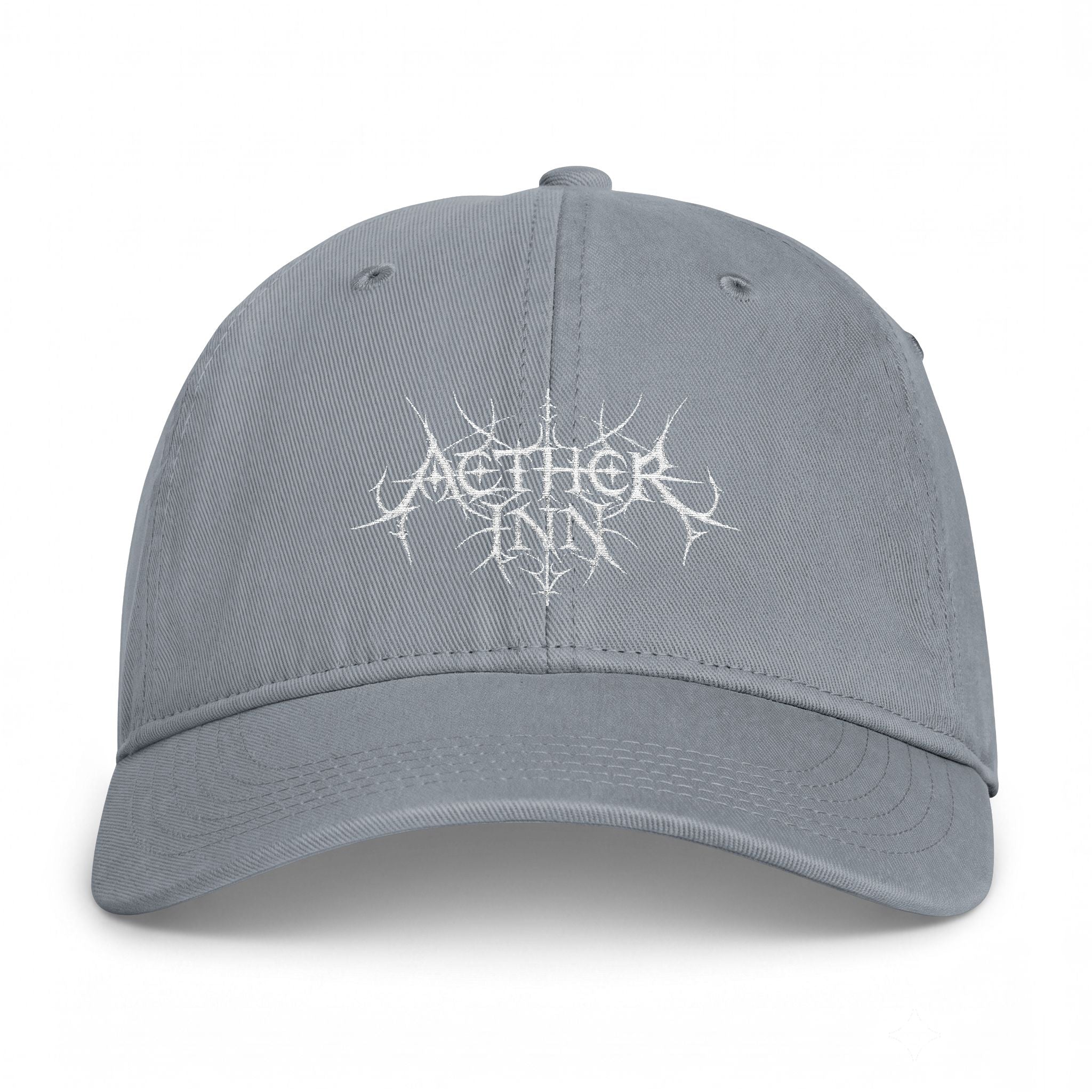 Aether Inn Vintage Wash - Wordmark Cap (Dark Tones)