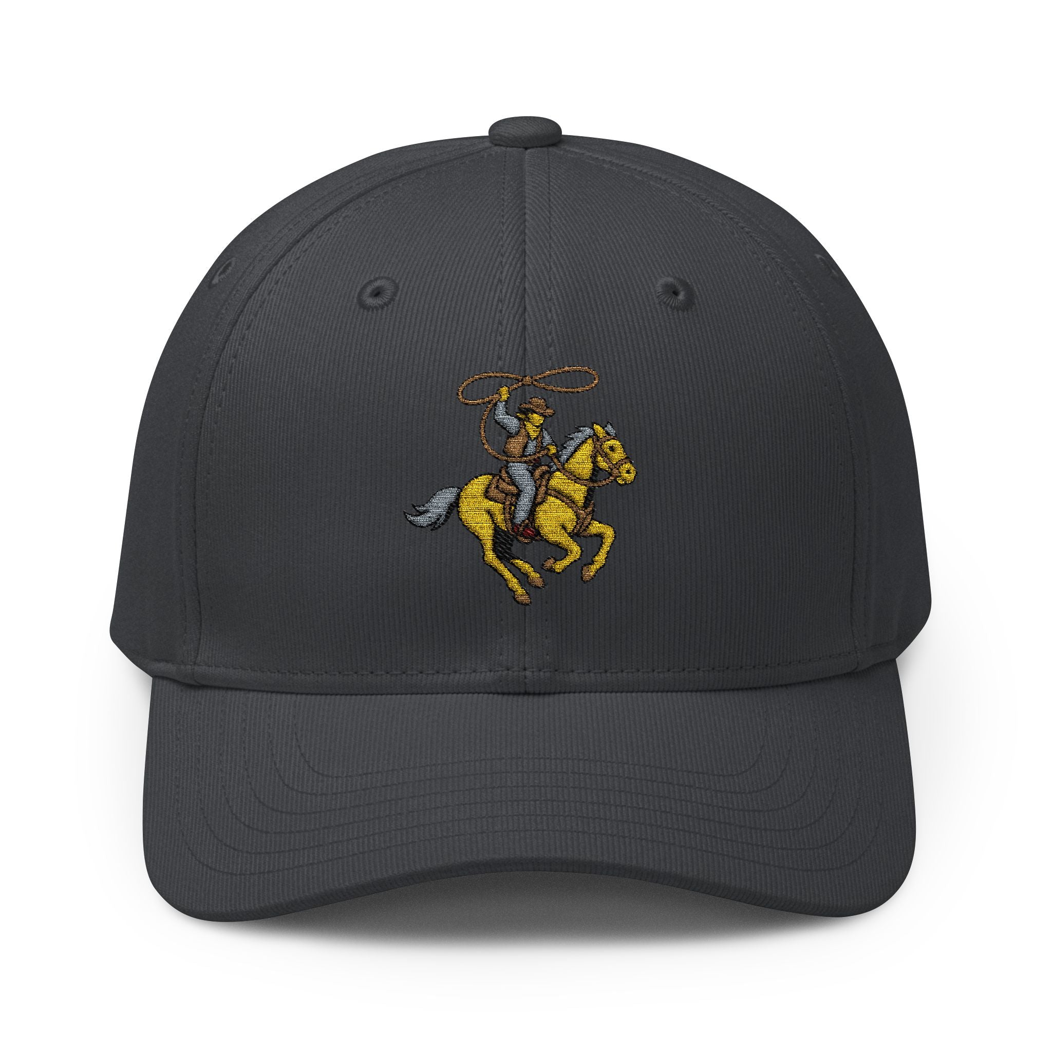 Embroidered Cowboy Rider Cap — Western Rodeo Adidas Baseball Hat