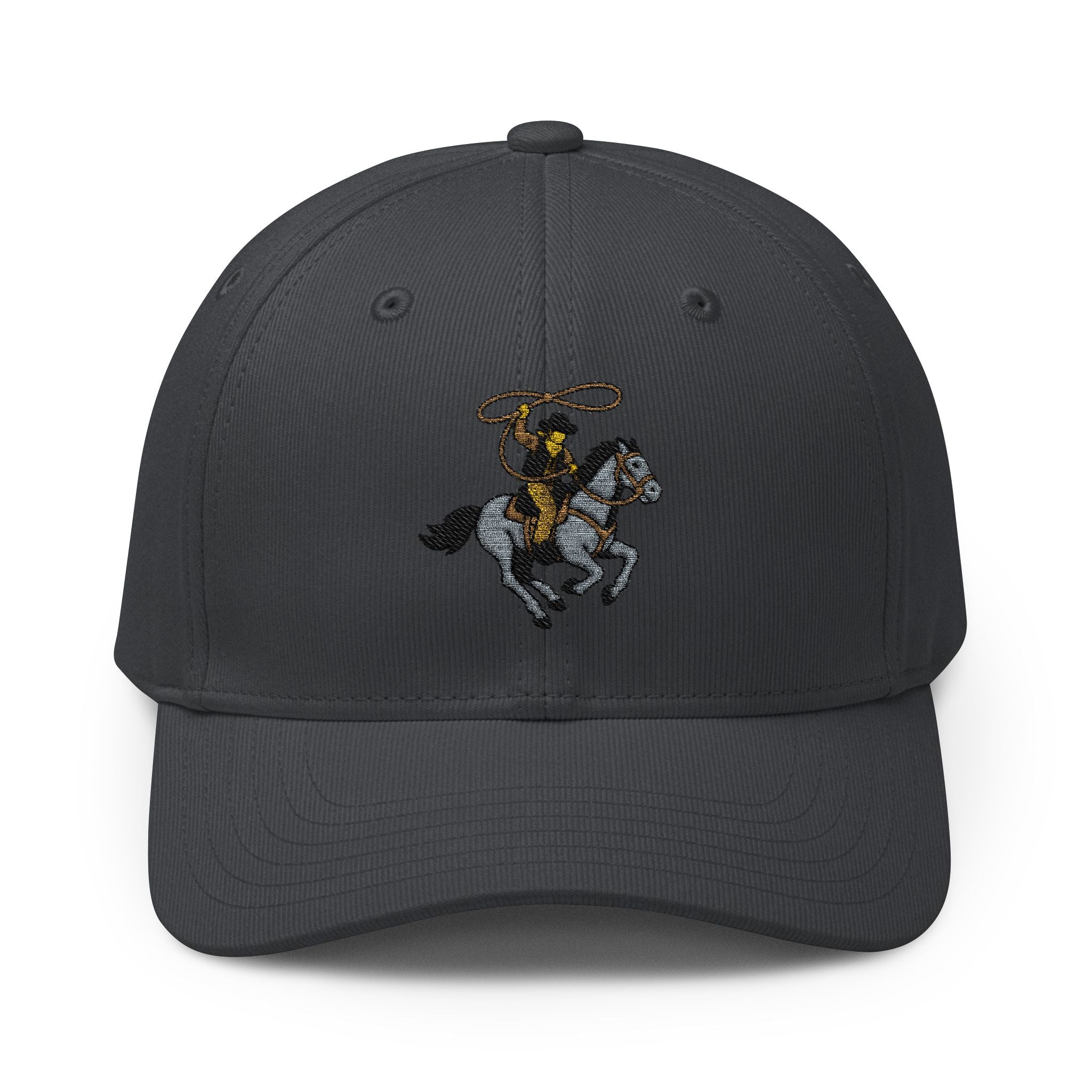 Embroidered Cowboy Rider Cap — Horse Rider Western Rodeo Adidas Baseball Hat