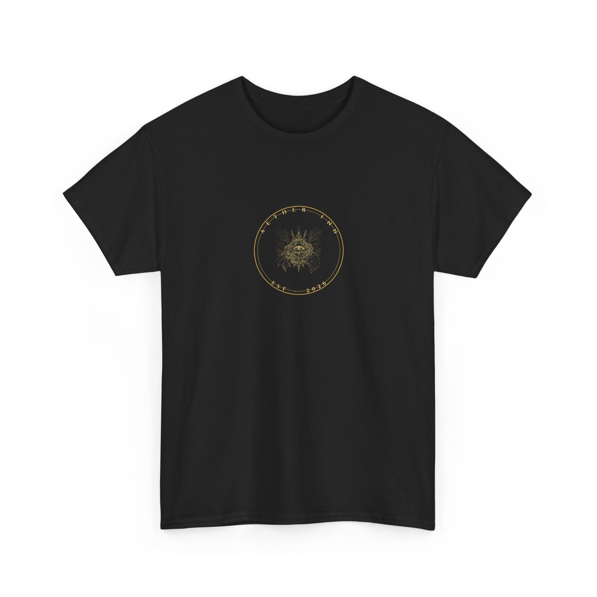 Aether Inn Common Room - Est. 2026 Crest Tee
