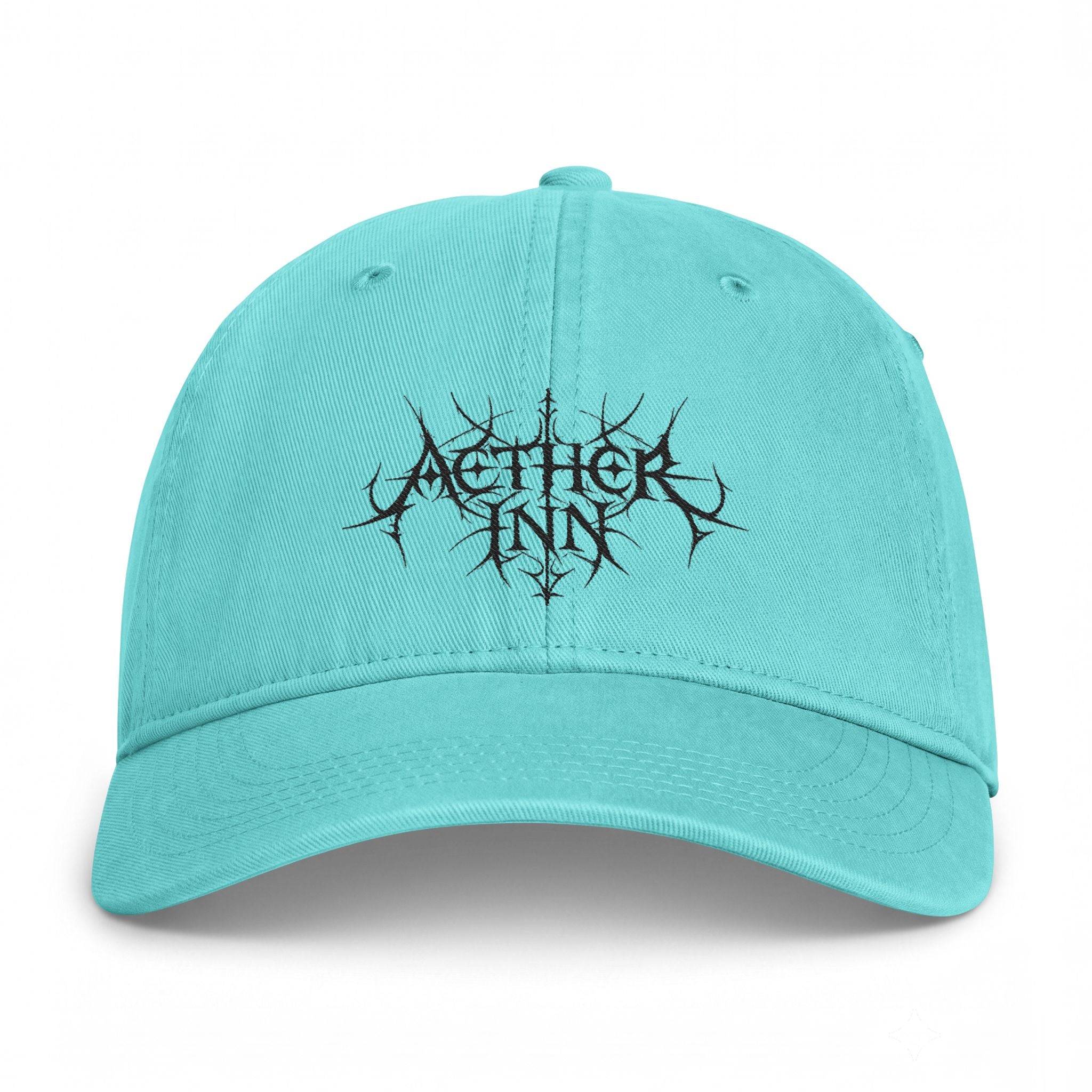 Aether Inn Vintage Wash - Wordmark Cap (Light Tones)