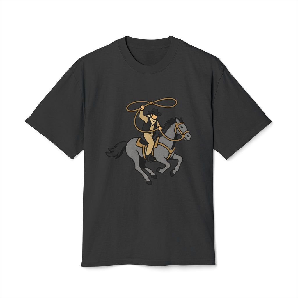 Cowgirl Lasso Tee — Vintage Rodeo Horse Riding T-Shirt