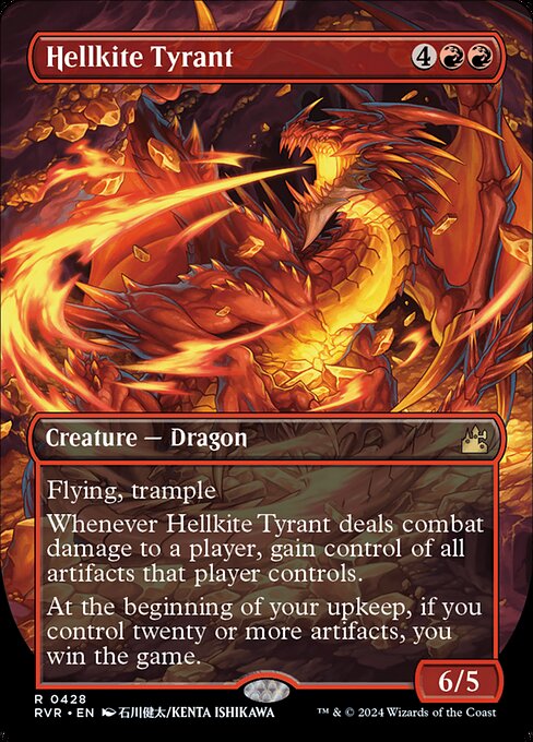 Hellkite Tyrant (RVR) #428 - NM