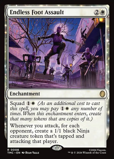 Endless Foot Assault (TMC) #8 - NM