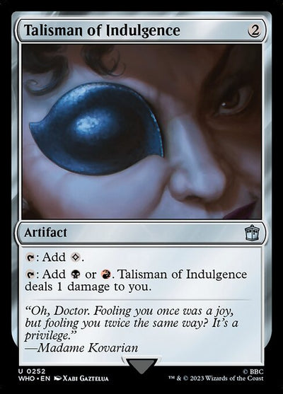 Talisman of Indulgence (WHO) #252 - NM