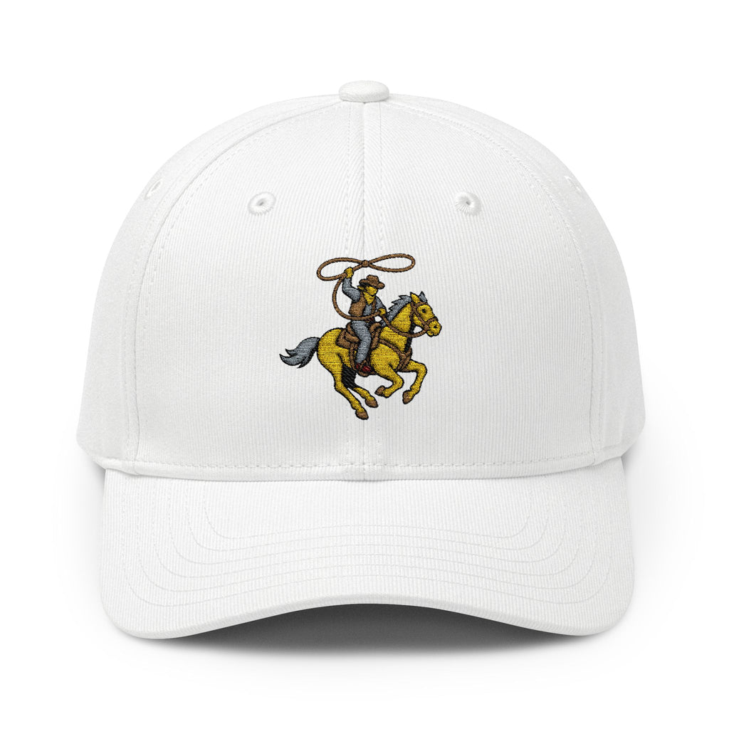 Embroidered Cowboy Rider Cap — Western Rodeo Adidas Baseball Hat