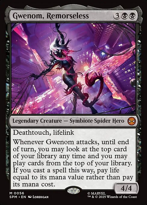 Gwenom, Remorseless (SPM) #56 - NM