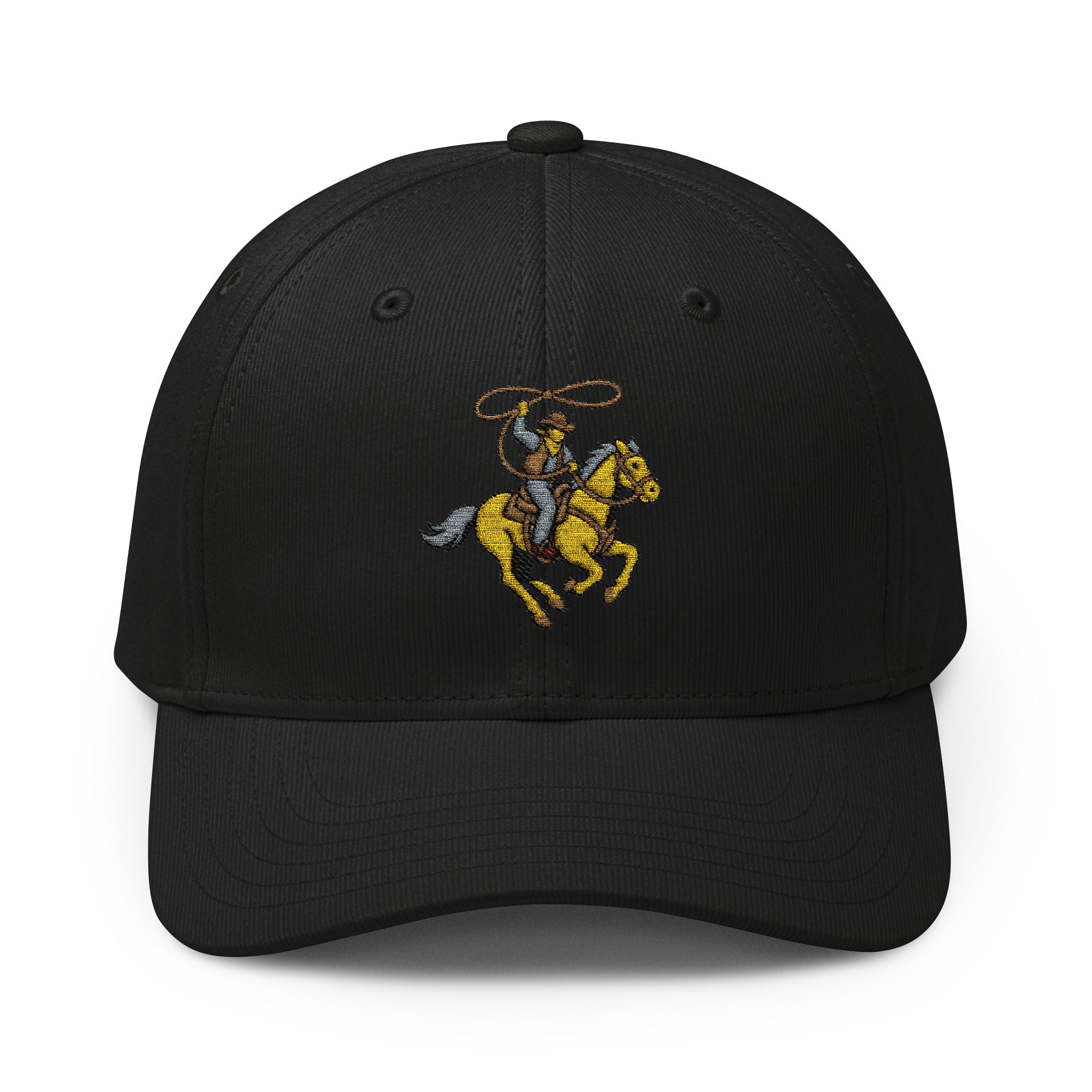 Embroidered Cowboy Rider Cap — Western Rodeo Adidas Baseball Hat
