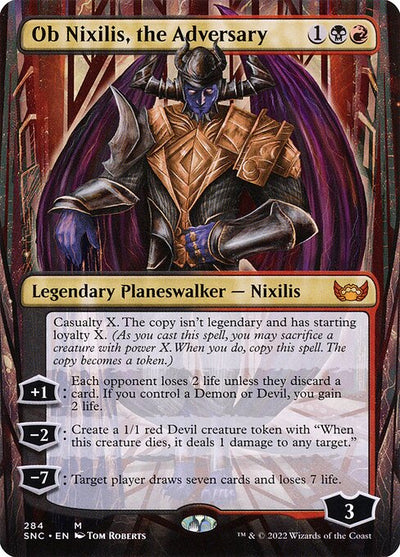 Ob Nixilis, the Adversary (SNC) #284 - NM