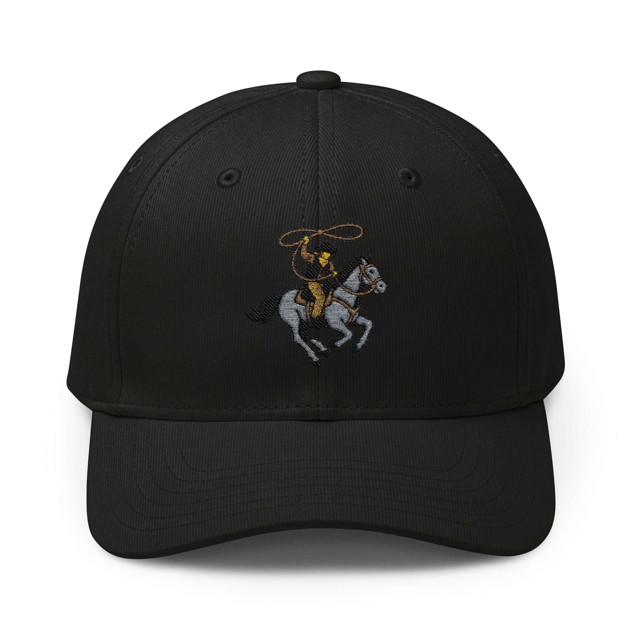 Embroidered Cowboy Rider Cap — Horse Rider Western Rodeo Adidas Baseball Hat