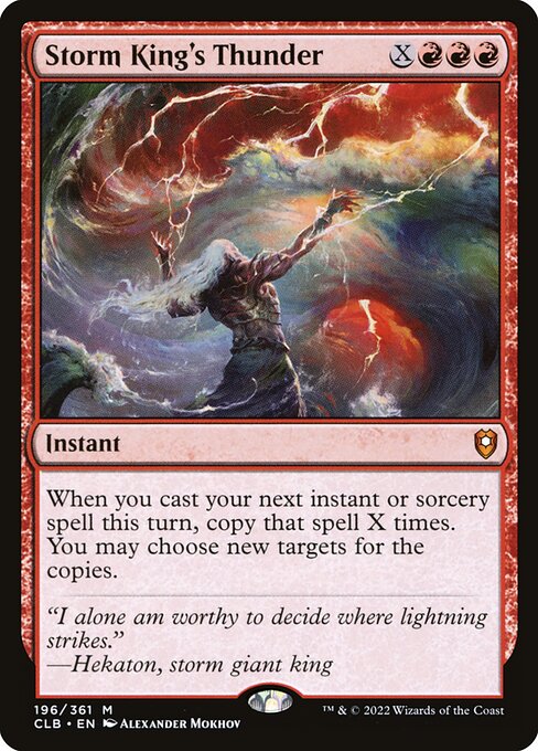 Storm King's Thunder (CLB) #196 - NM