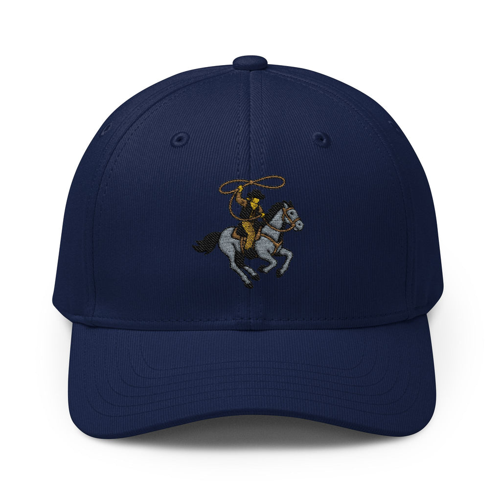 Embroidered Cowboy Rider Cap — Horse Rider Western Rodeo Adidas Baseball Hat