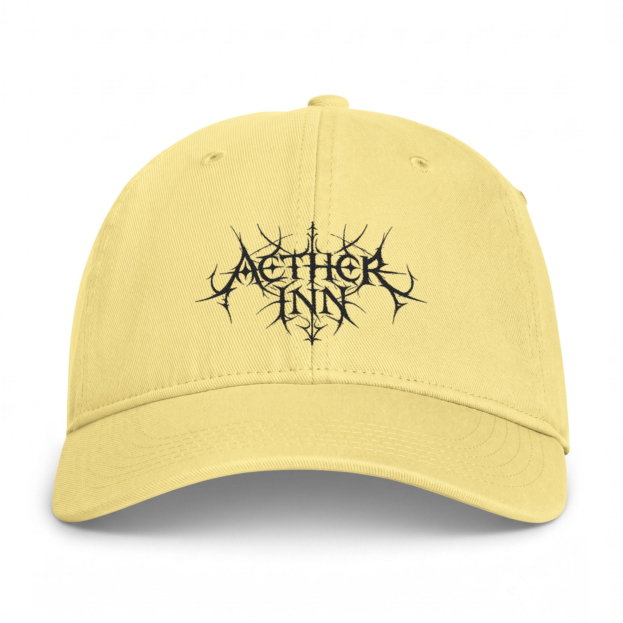 Aether Inn Vintage Wash - Wordmark Cap (Light Tones)