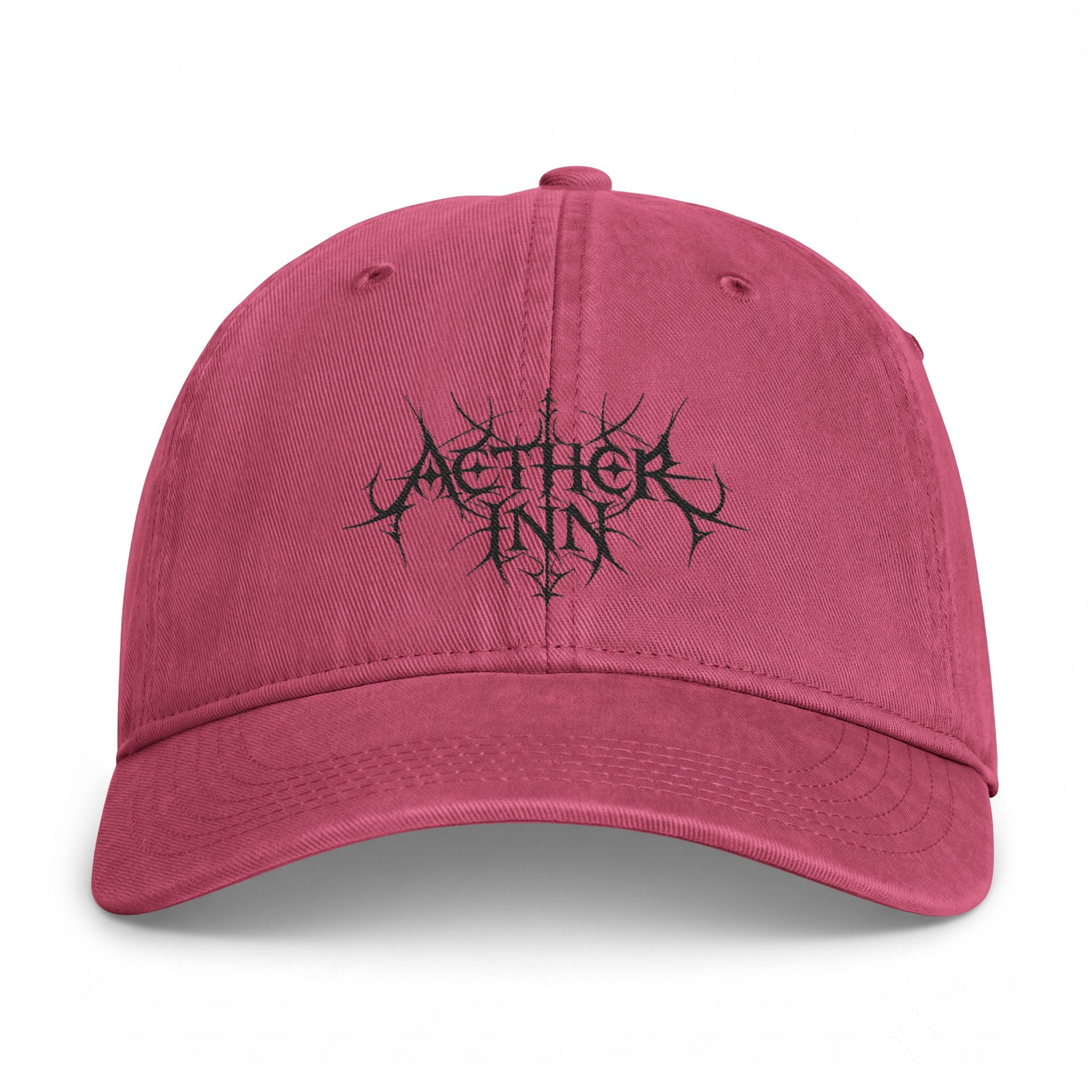 Aether Inn Vintage Wash - Wordmark Cap (Light Tones)