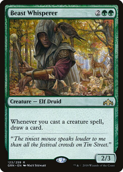 Beast Whisperer (GRN) #123 - NM Foil