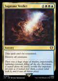 Supreme Verdict (LTC) #272 - NM