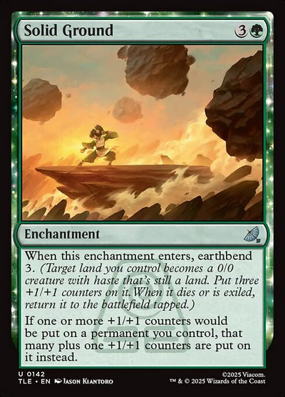 Solid Ground (TLE) #142 - NM