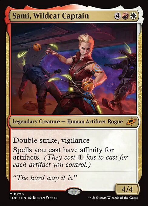 Sami, Wildcat Captain (EOE) #226 - NM