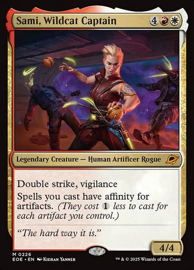 Sami, Wildcat Captain (EOE) #226 - NM