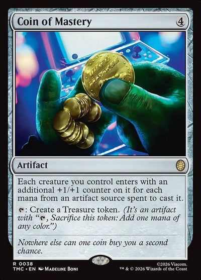 Coin of Mastery (TMC) #38 - NM