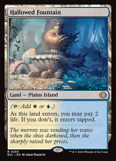Hallowed Fountain (ECL) #265 - NM