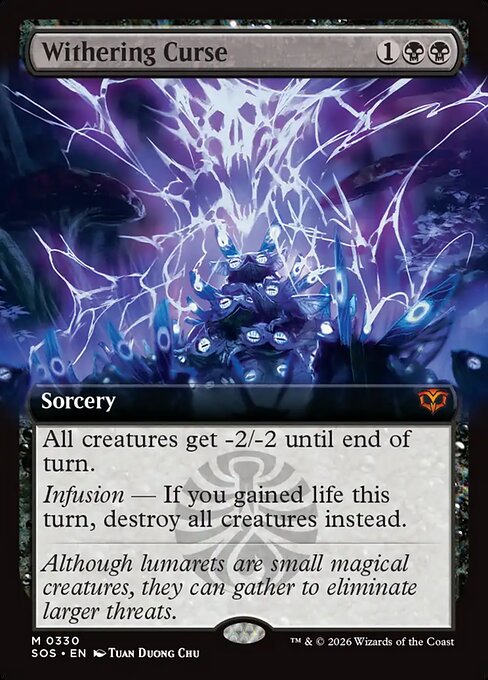 Withering Curse (SOS) #330 - NM