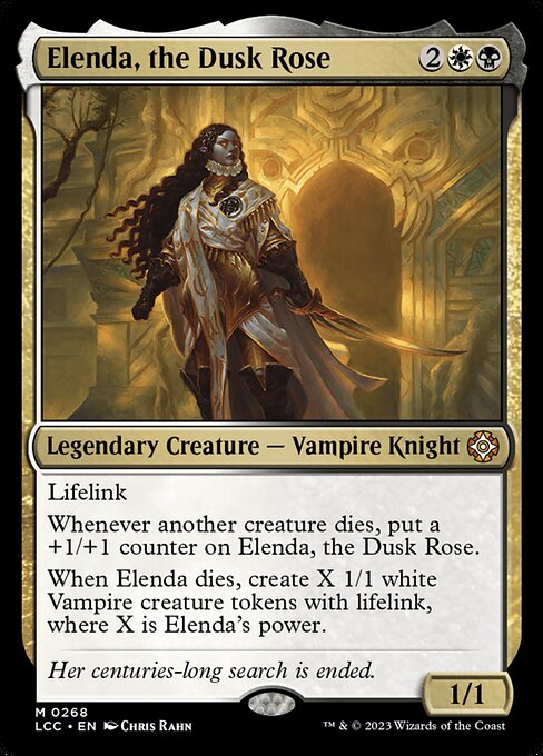 Elenda, the Dusk Rose (LCC) #268 - NM
