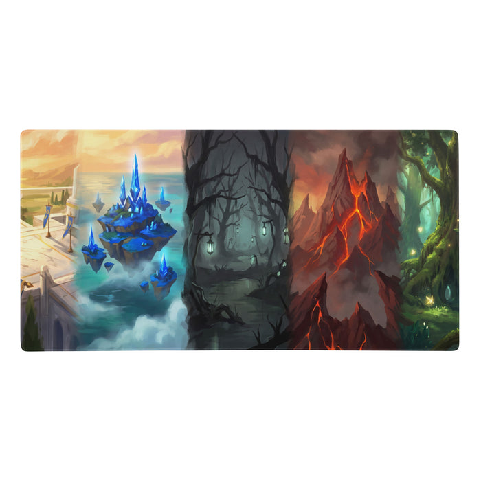 Aether Inn WUBRG Play Mat Mouse Pad