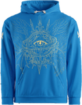 Aether Inn Full Print Cotton Hoodie "Ninth Hour" Blue