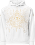 Aether Inn Full Print Cotton Hoodie "Ninth Hour" White