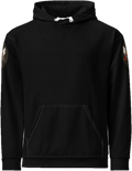 Aether Inn Full Print Cotton Hoodie "Spirit Walk" Black