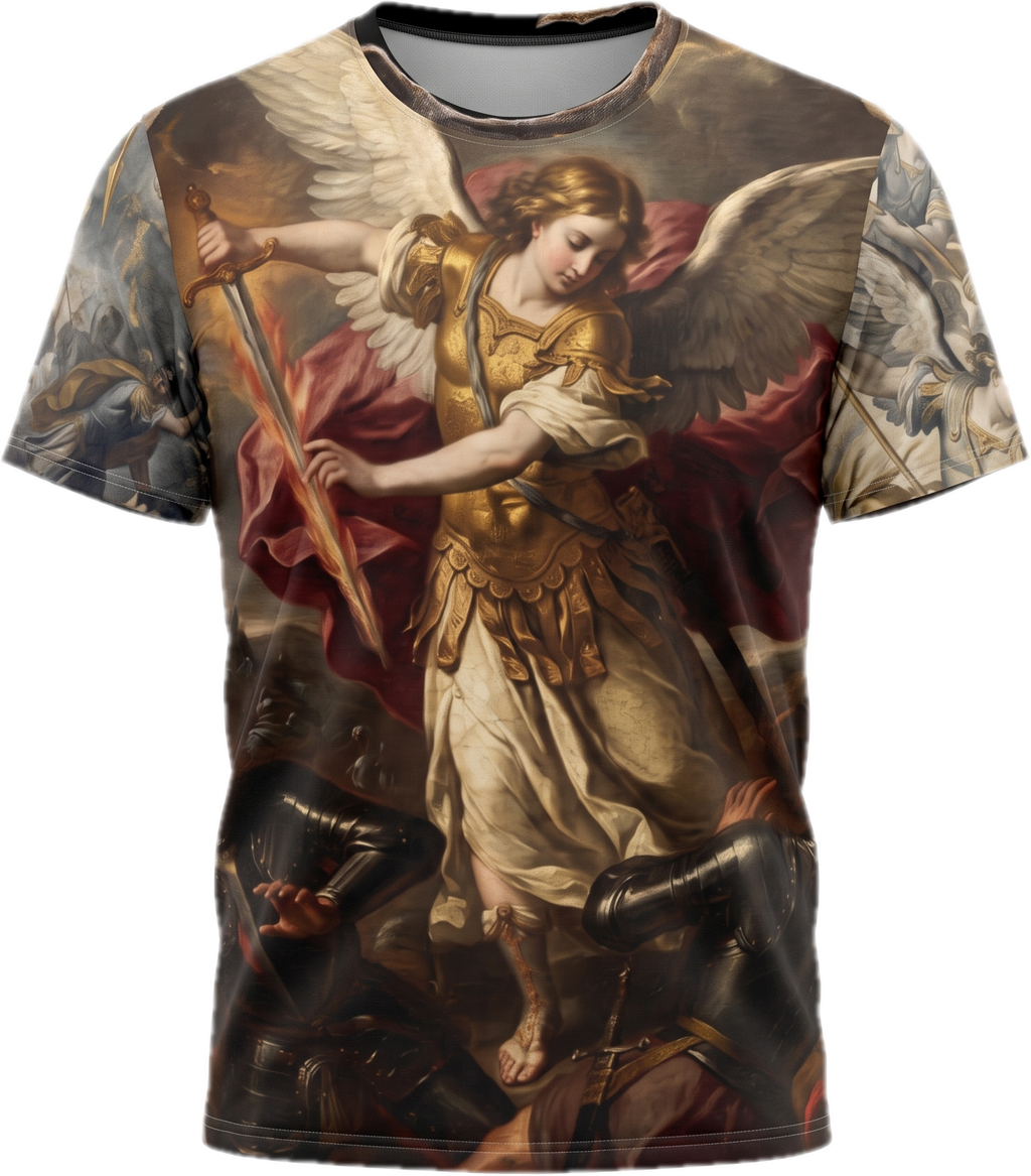 Aether Inn Full Print Cotton Tee "Mercy Withheld" Black
