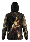 Aether Inn Full Print Windbreaker "Mercy Withheld" Black